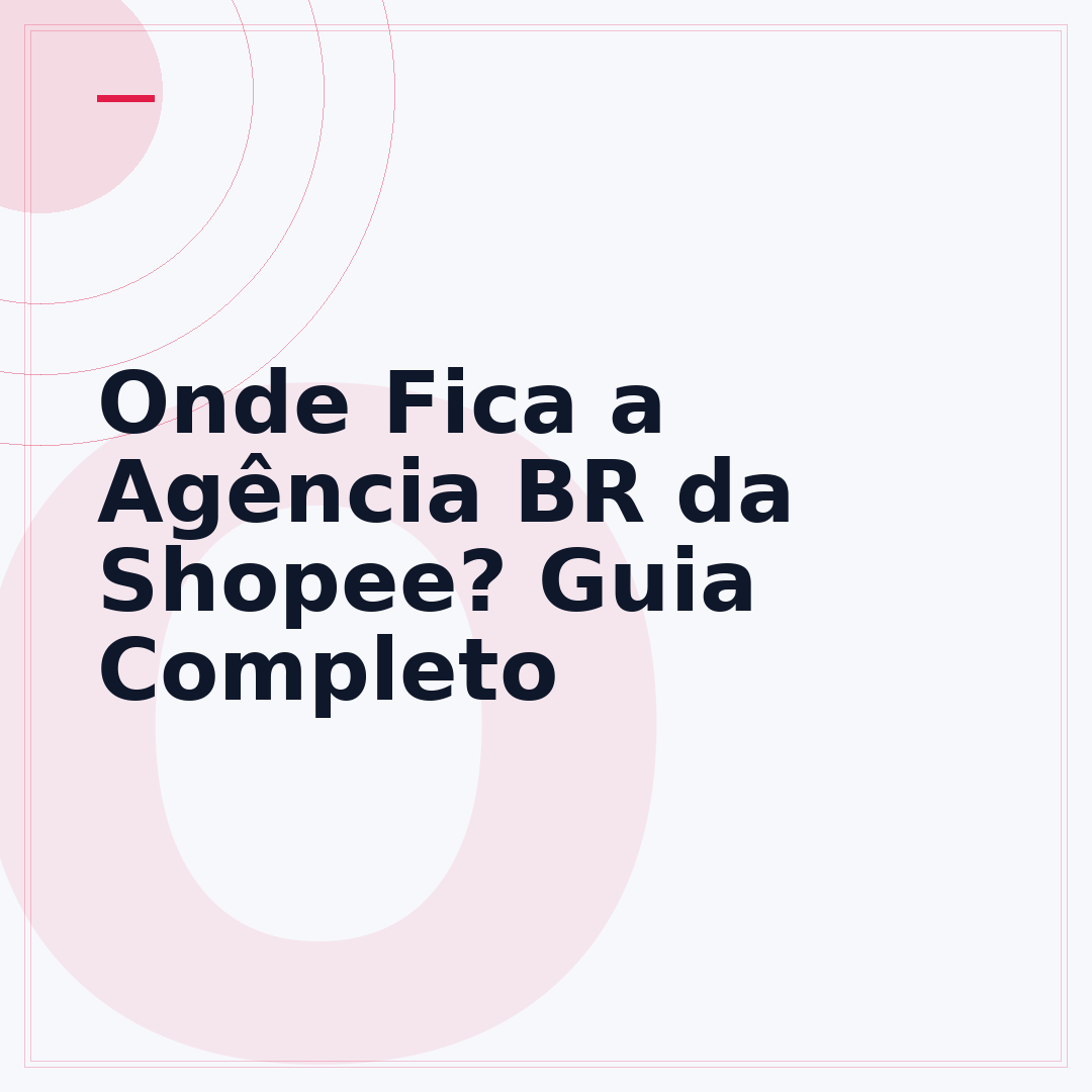 Onde Fica a Agência BR da Shopee? Guia Completo