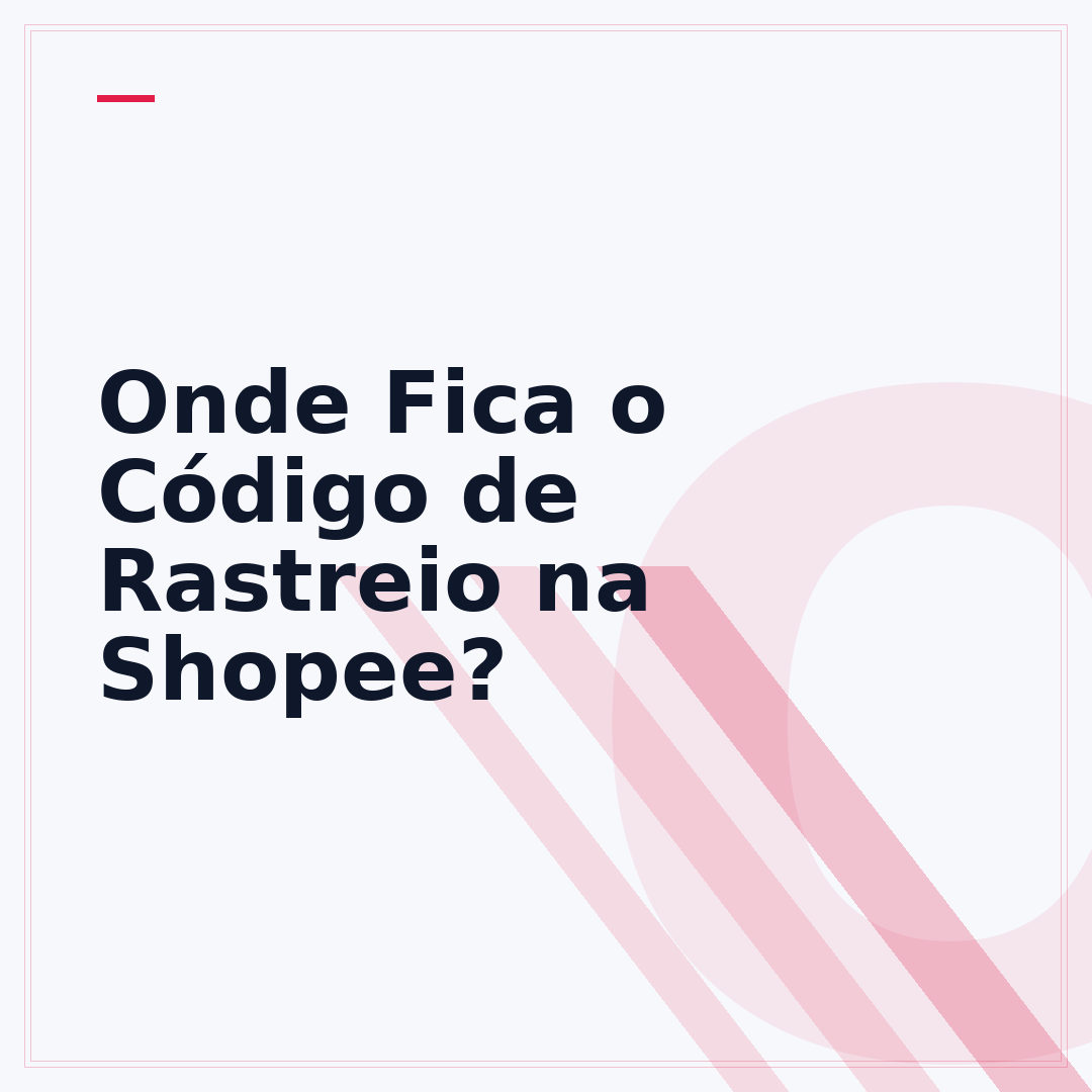 Onde Fica o Código de Rastreio na Shopee?