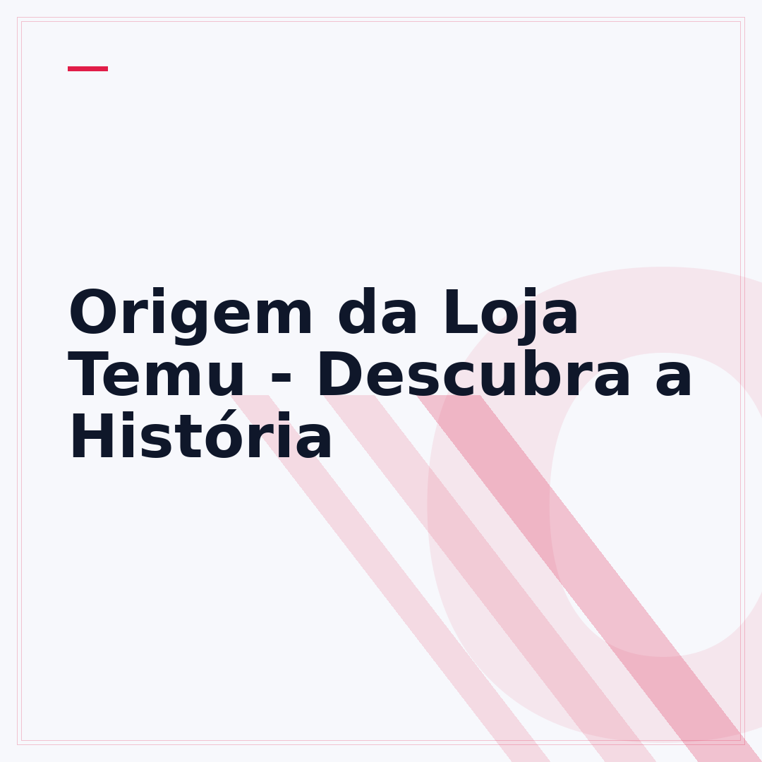 Origem da Loja Temu - Descubra a História