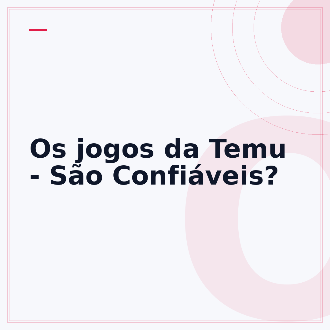 Os jogos da Temu - São Confiáveis?