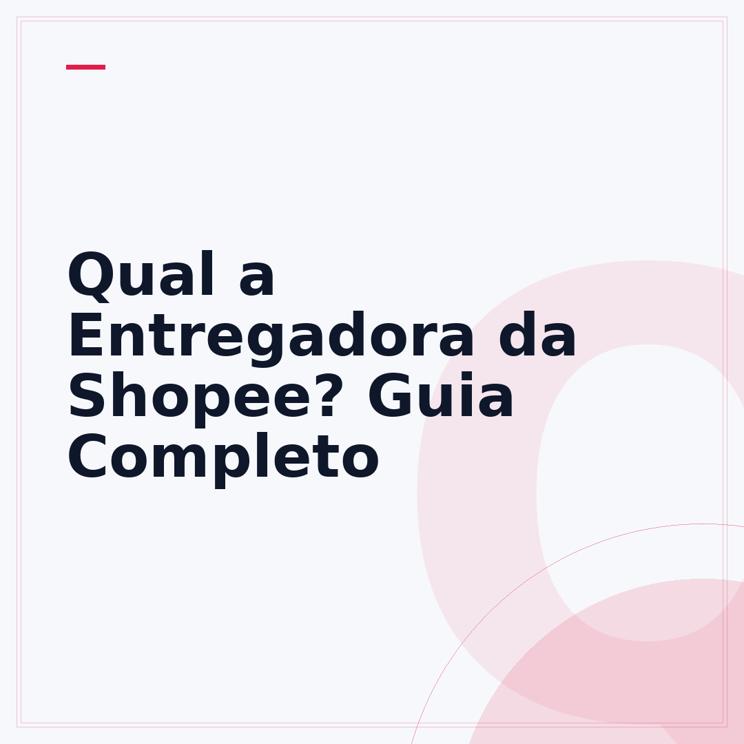 Qual a Entregadora da Shopee? Guia Completo