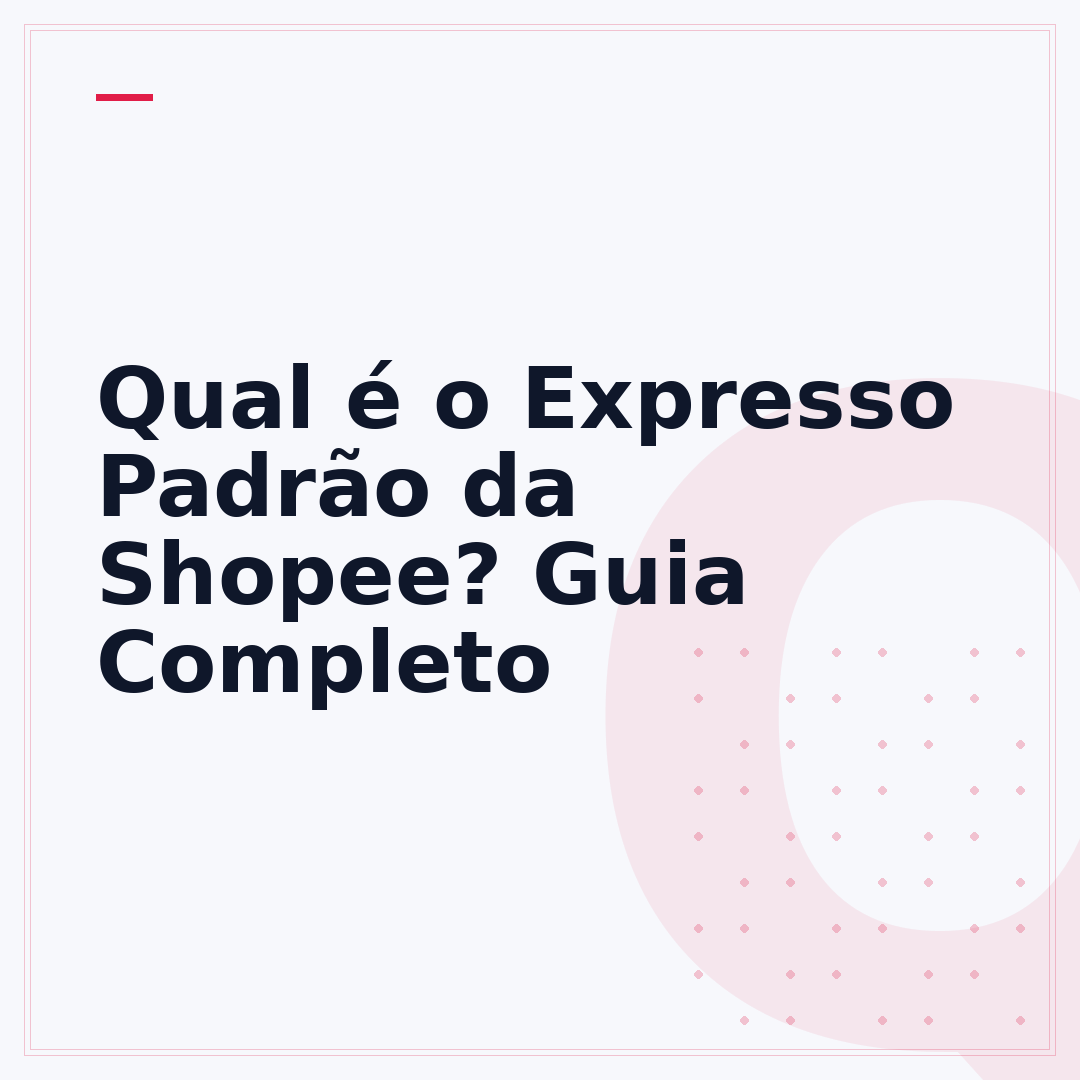 Qual é o Expresso Padrão da Shopee? Guia Completo