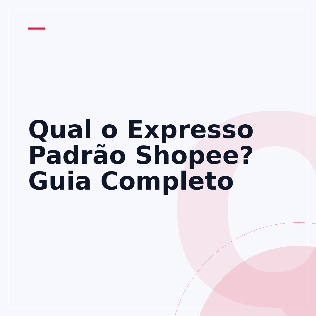 Qual o Expresso Padrão Shopee? Guia Completo