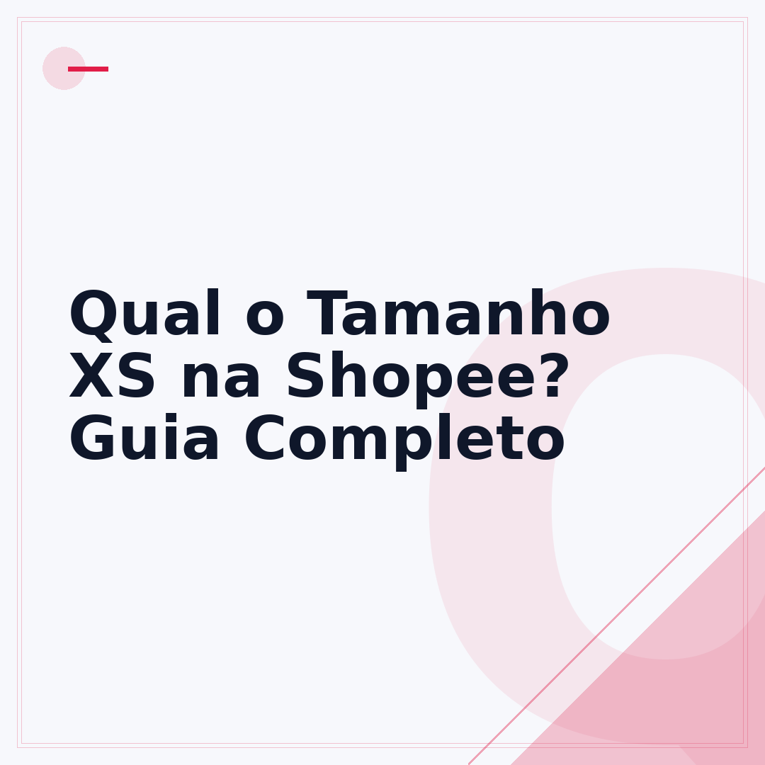 Qual o Tamanho XS na Shopee? Guia Completo