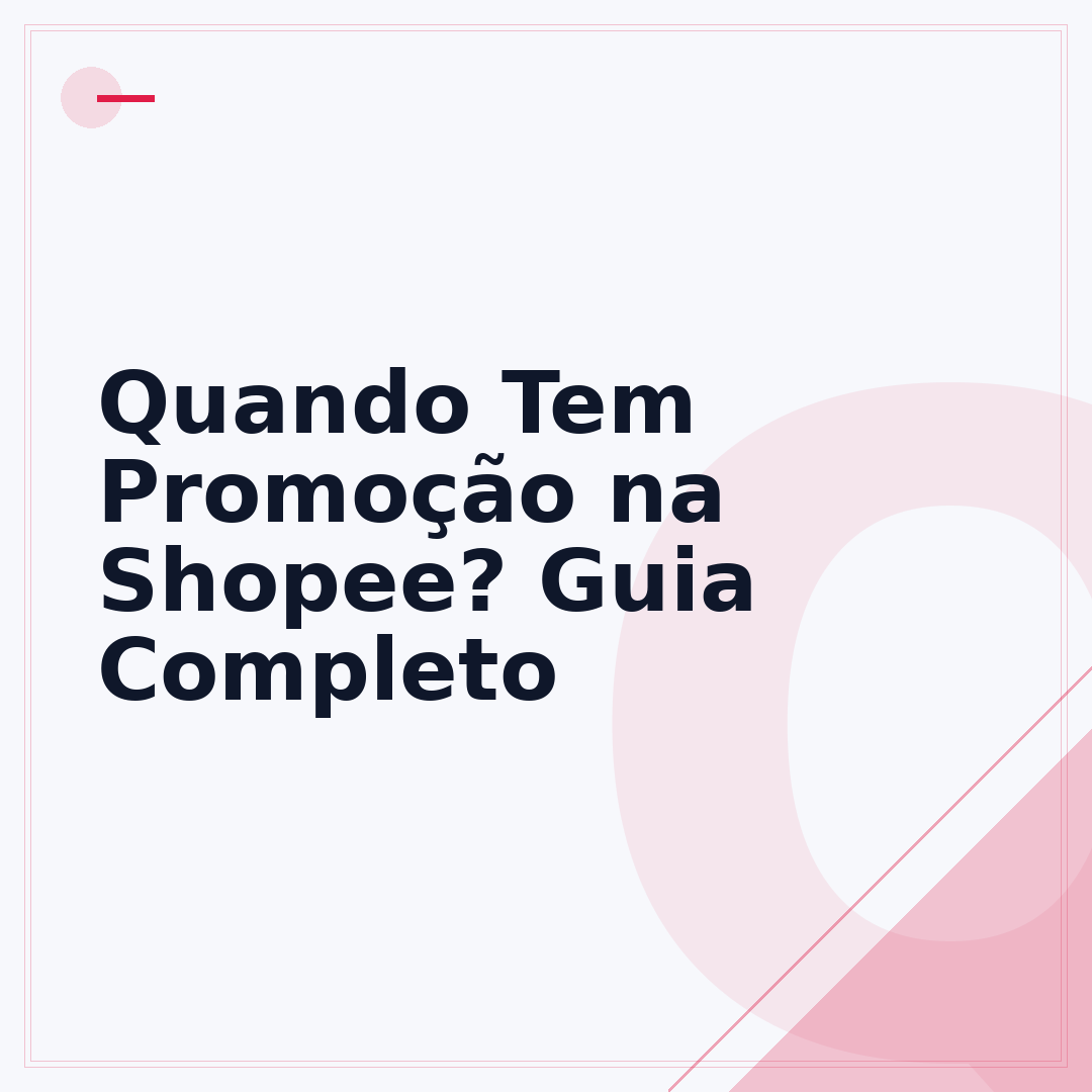 Quando Tem Promoção na Shopee? Guia Completo