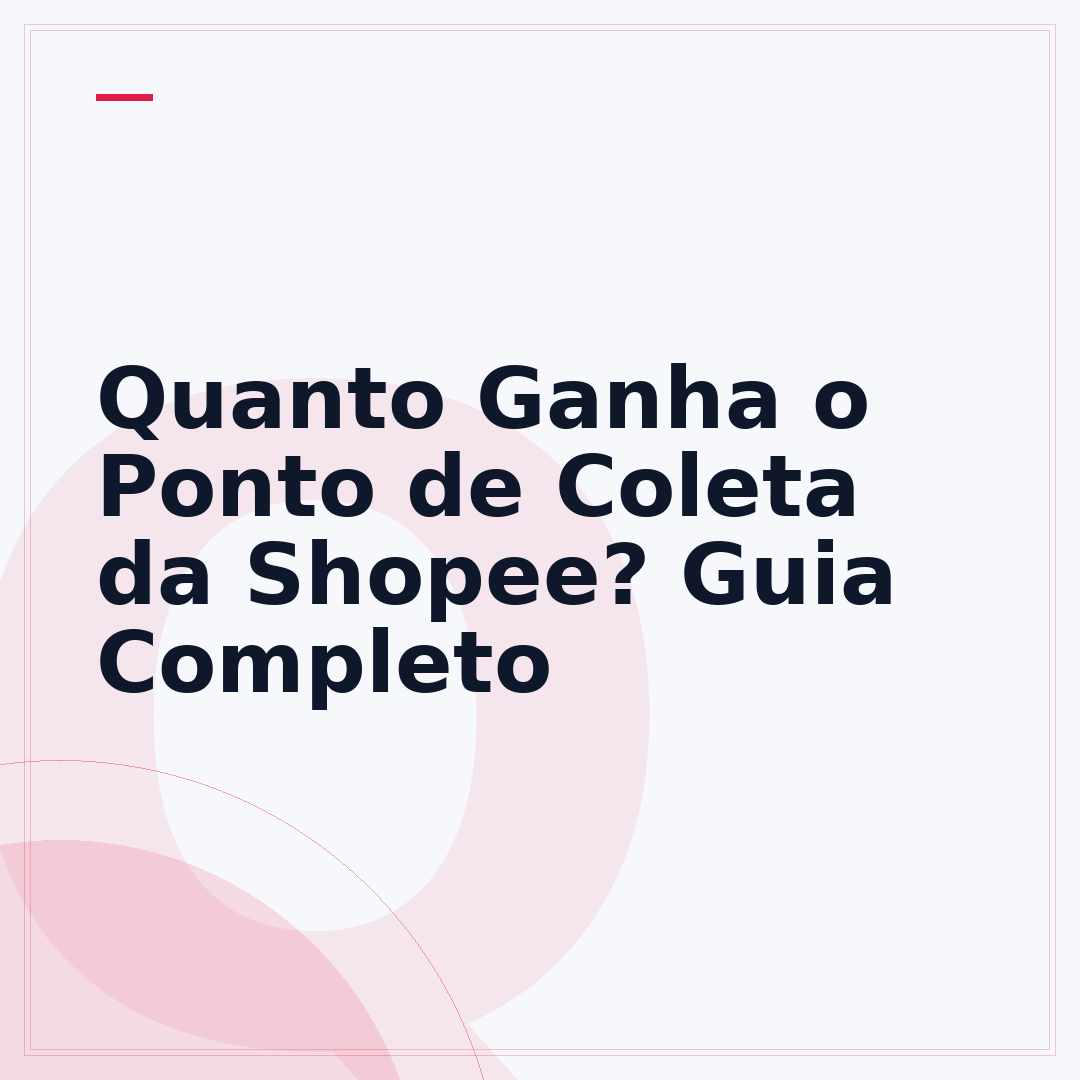 Quanto Ganha o Ponto de Coleta da Shopee? Guia Completo