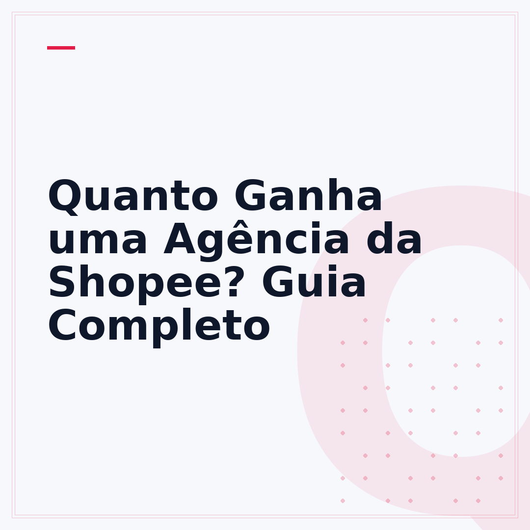 Quanto Ganha uma Agência da Shopee? Guia Completo