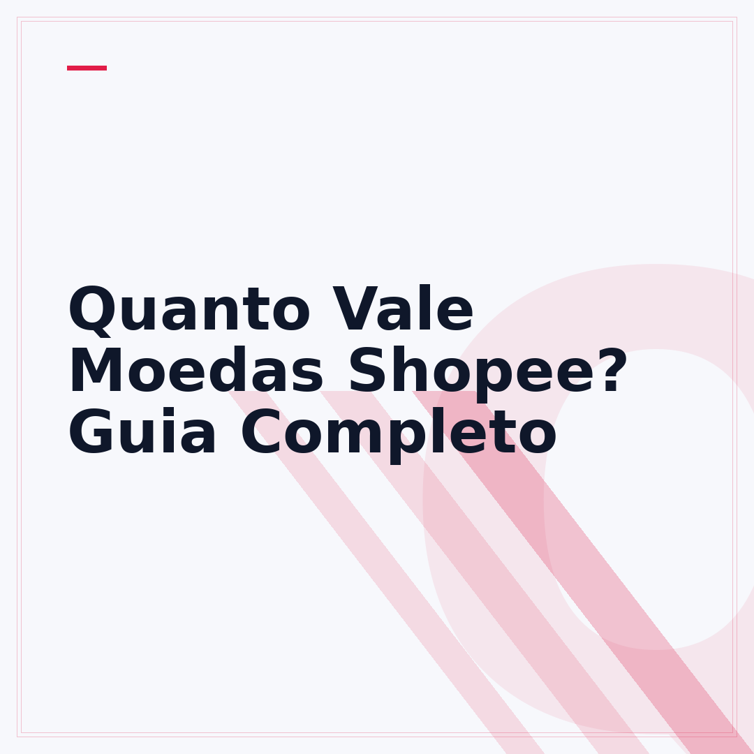 Quanto Vale Moedas Shopee? Guia Completo