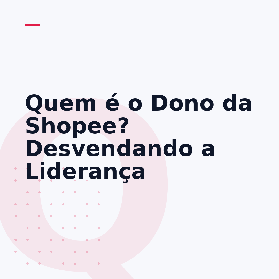 Quem é o Dono da Shopee? Desvendando a Liderança