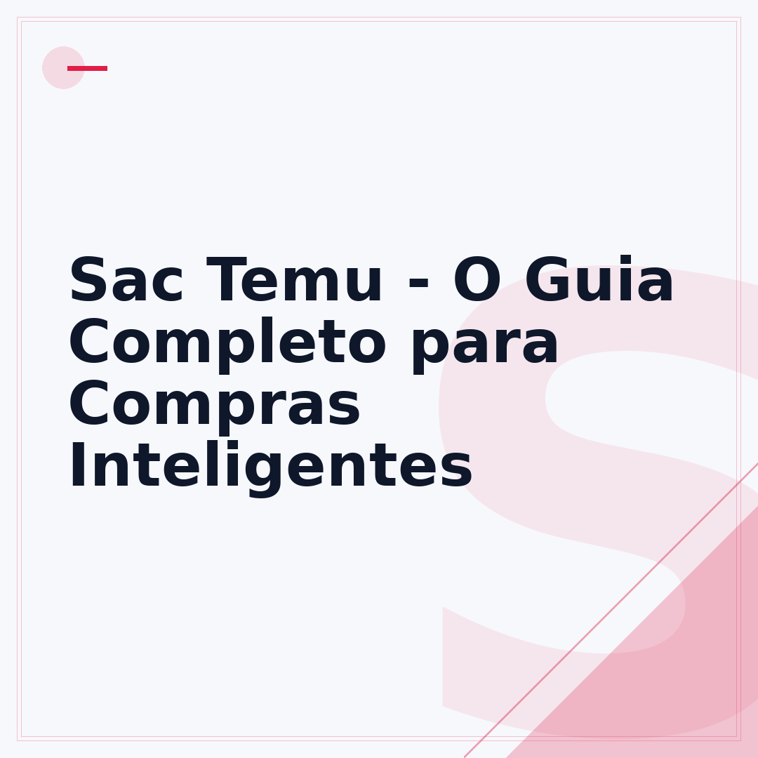 Sac Temu - O Guia Completo para Compras Inteligentes
