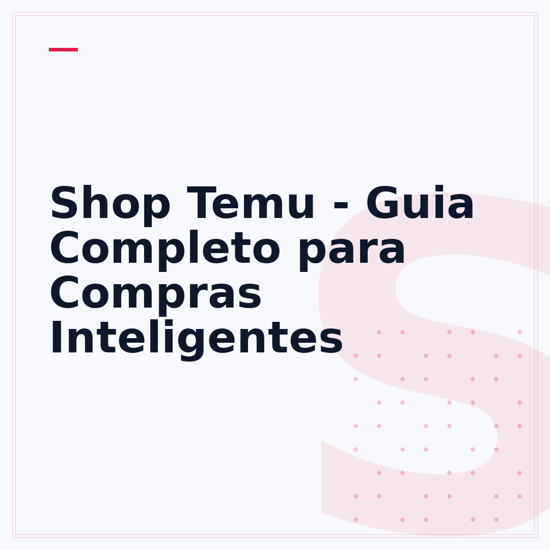 Shop Temu - Guia Completo para Compras Inteligentes