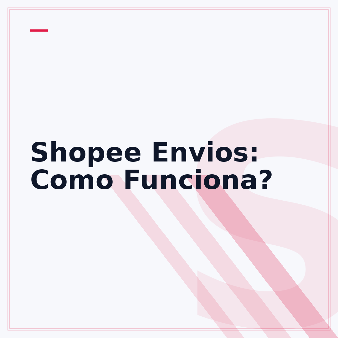 Shopee Envios: Como Funciona?