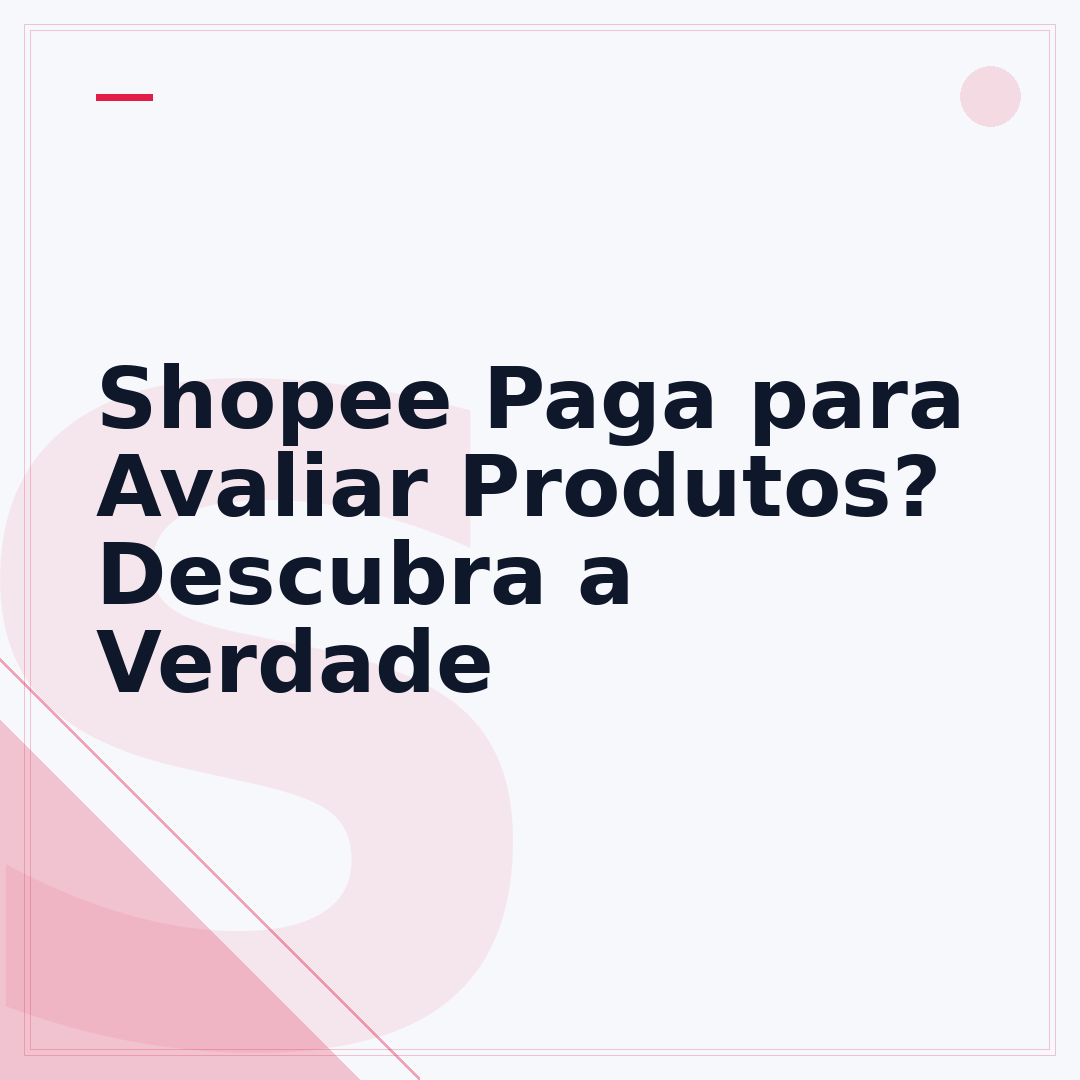 Shopee Paga para Avaliar Produtos? Descubra a Verdade