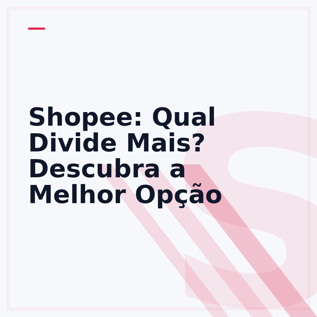 Shopee: Qual Divide Mais? Descubra a Melhor Opção
