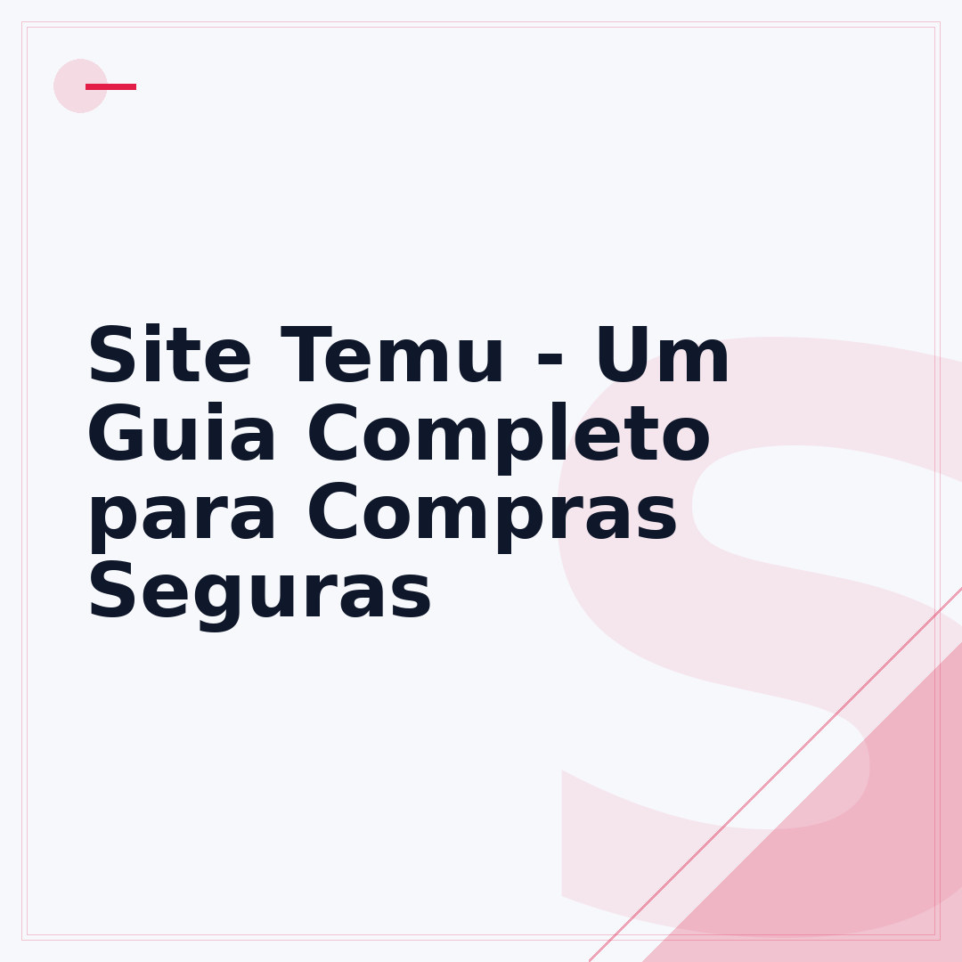 Site Temu - Um Guia Completo para Compras Seguras