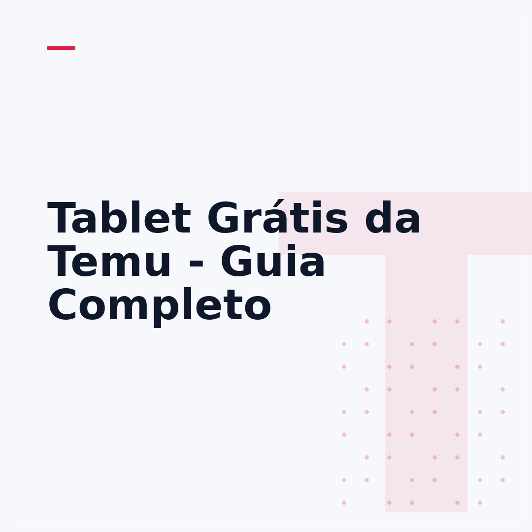 Tablet Grátis da Temu - Guia Completo