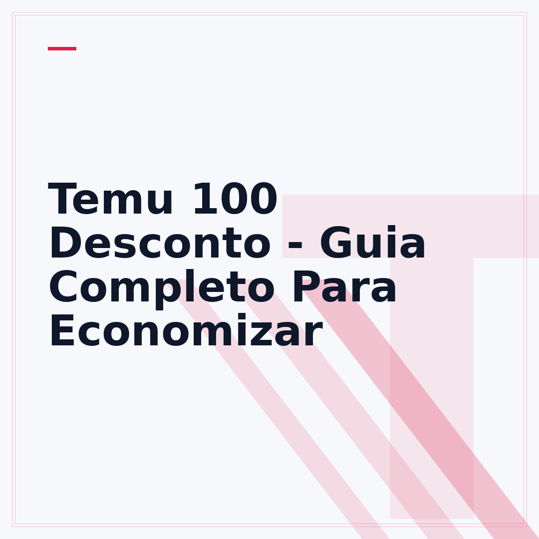 Temu 100 Desconto - Guia Completo Para Economizar