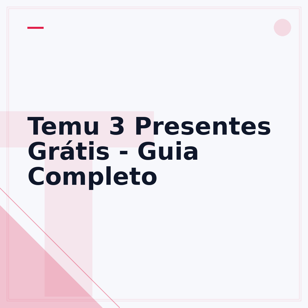 Temu 3 Presentes Grátis - Guia Completo