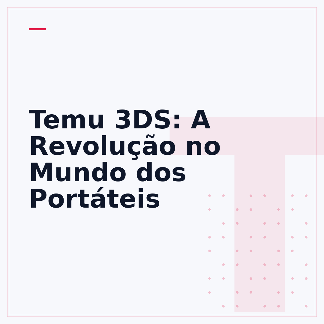 Temu 3DS: A Revolução no Mundo dos Portáteis