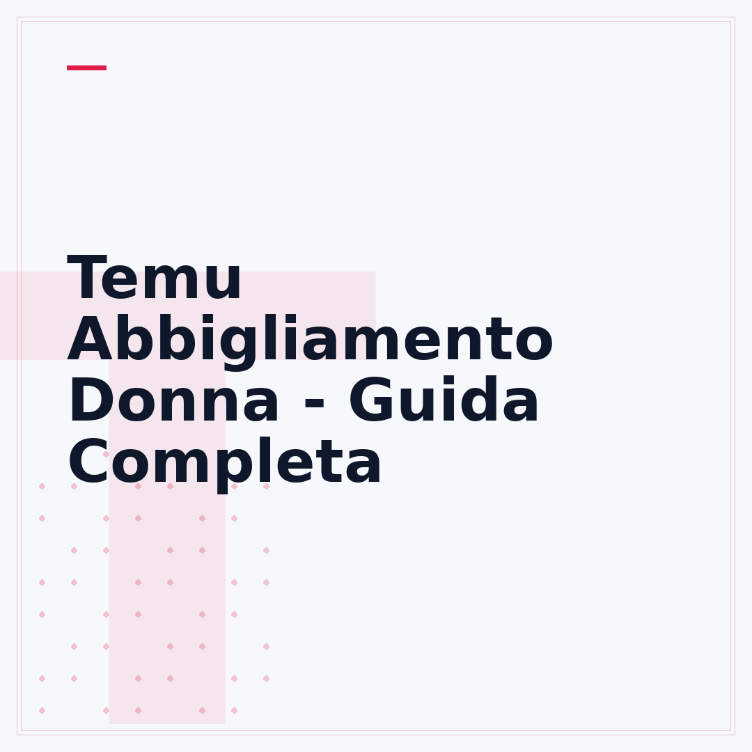 Temu Abbigliamento Donna - Guida Completa