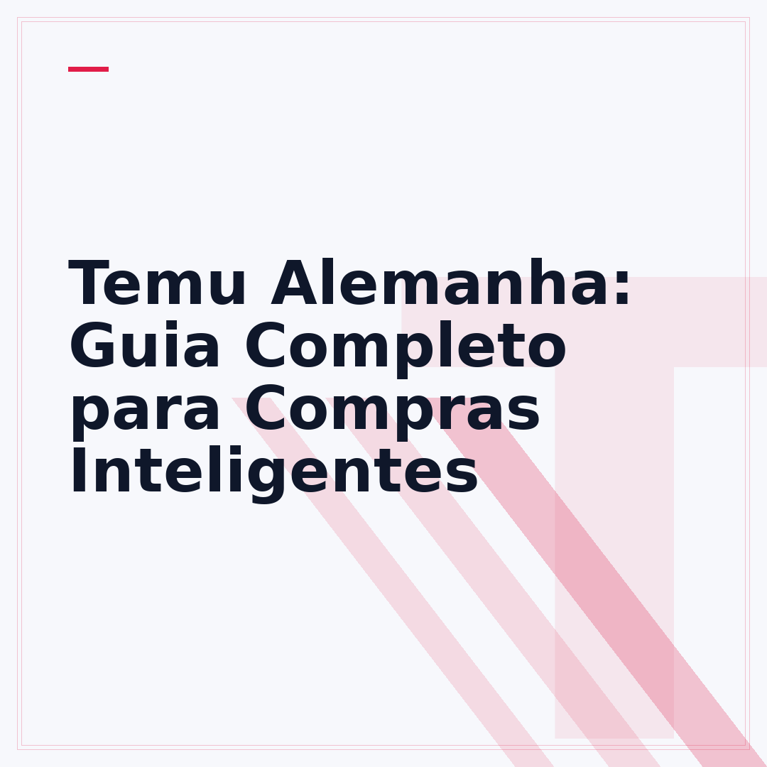 Temu Alemanha: Guia Completo para Compras Inteligentes