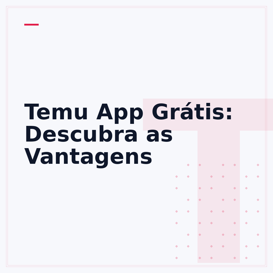 Temu App Grátis: Descubra as Vantagens