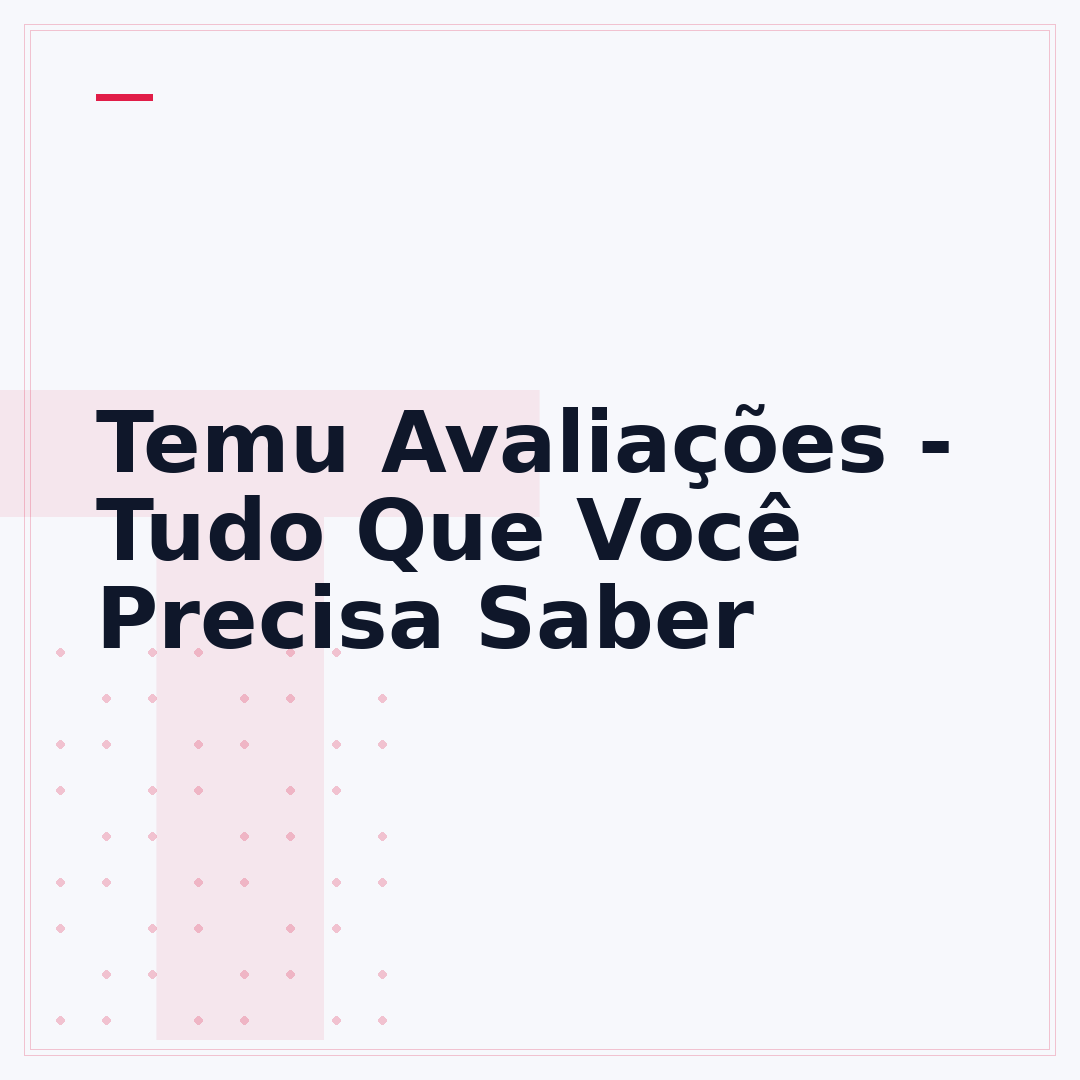 Temu Avaliações - Tudo Que Você Precisa Saber
