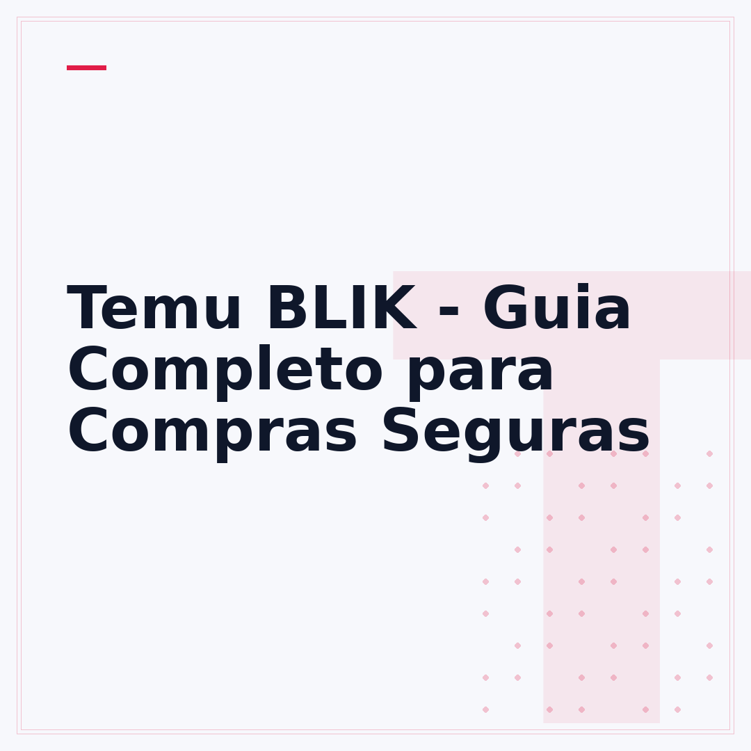 Temu BLIK - Guia Completo para Compras Seguras