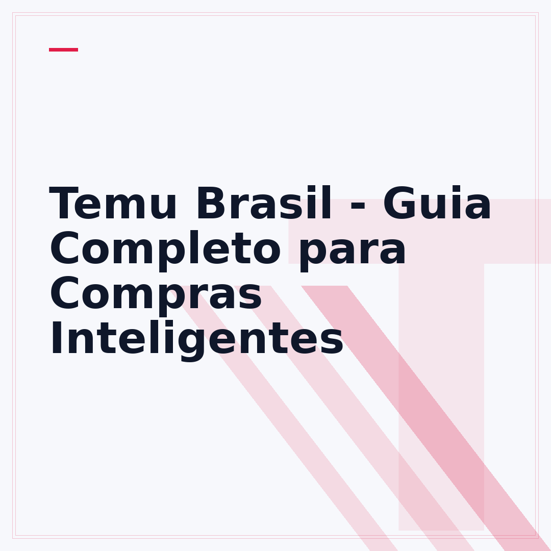 Temu Brasil - Guia Completo para Compras Inteligentes