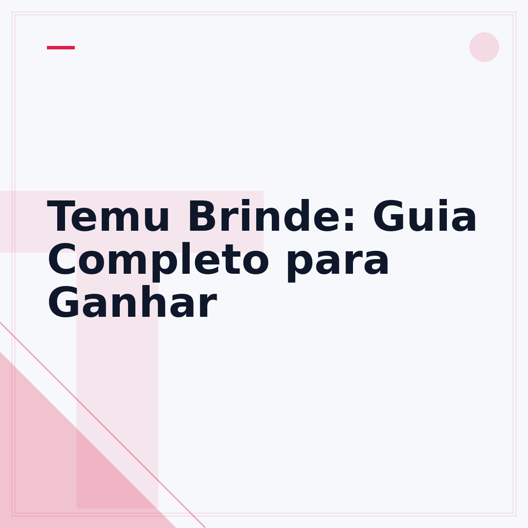 Temu Brinde: Guia Completo para Ganhar