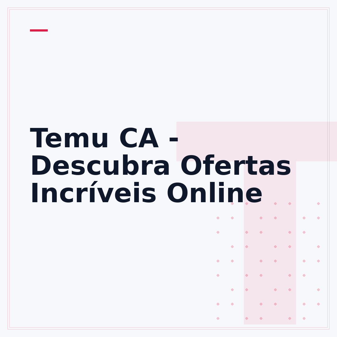 Temu CA - Descubra Ofertas Incríveis Online