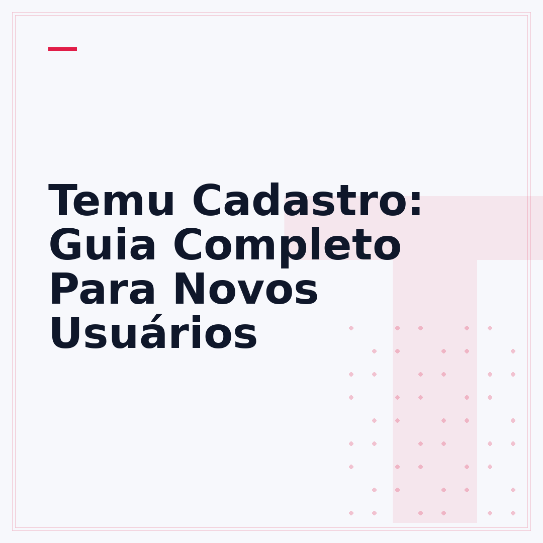 Temu Cadastro: Guia Completo Para Novos Usuários