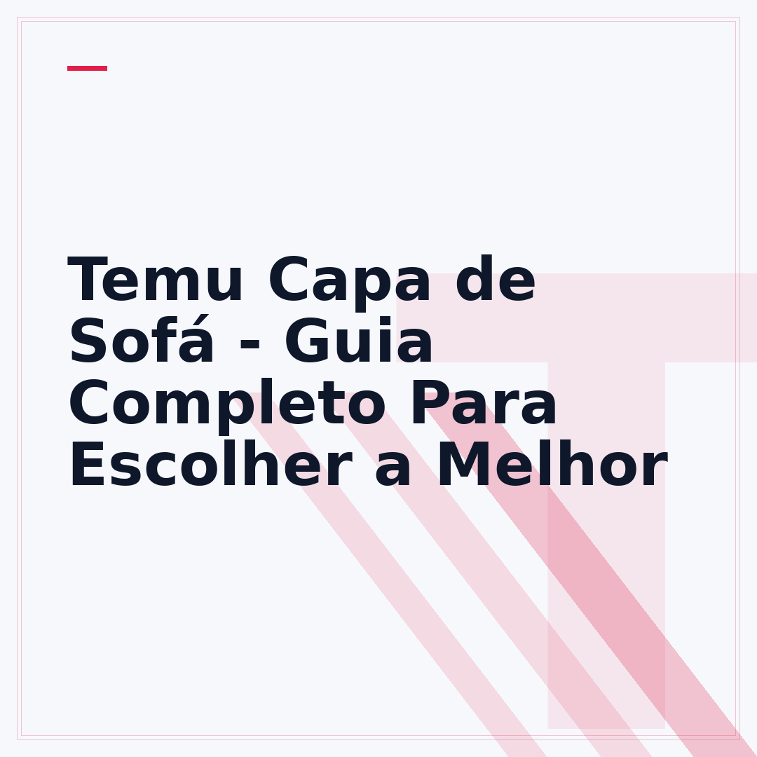 Temu Capa de Sofá - Guia Completo Para Escolher a Melhor