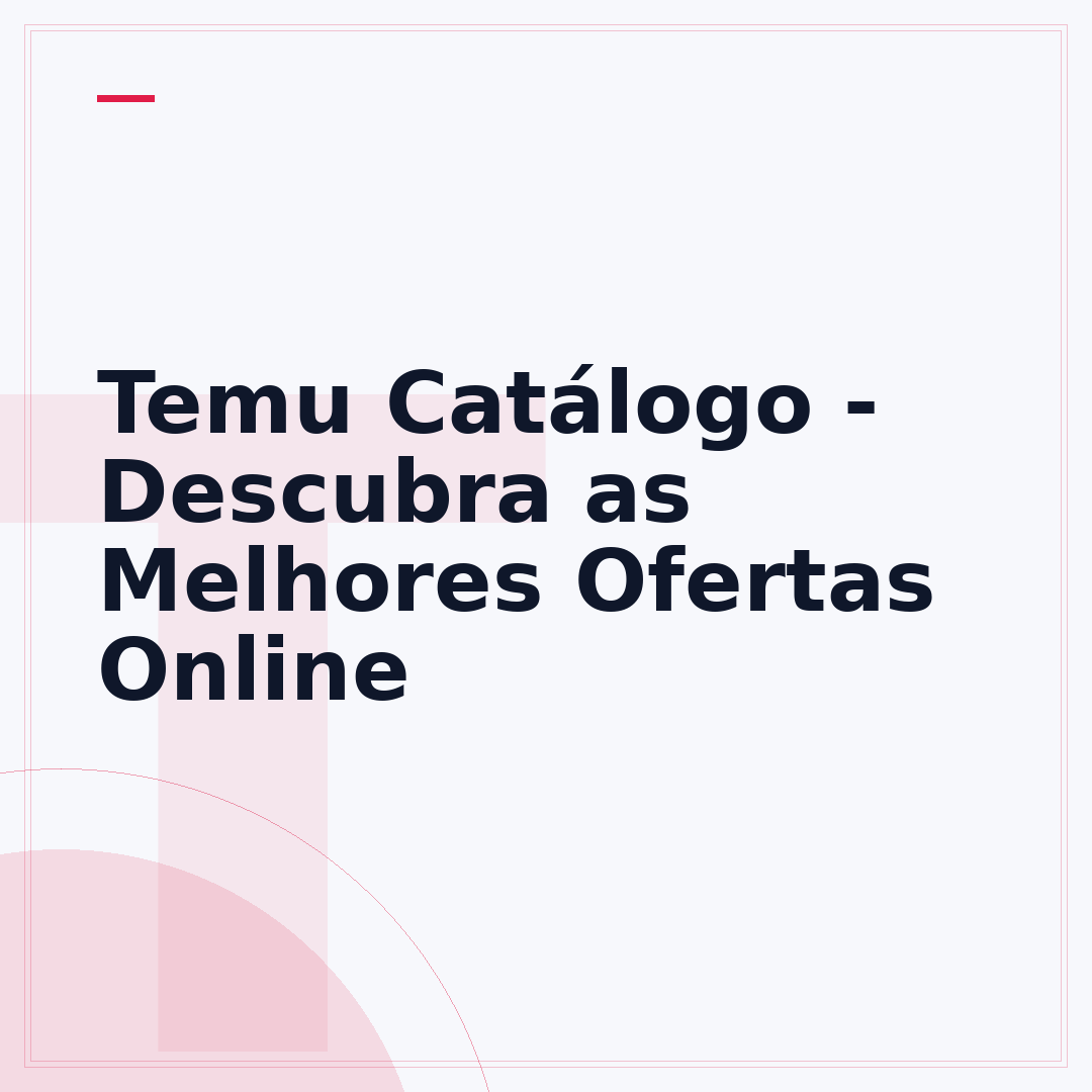 Temu Catálogo - Descubra as Melhores Ofertas Online