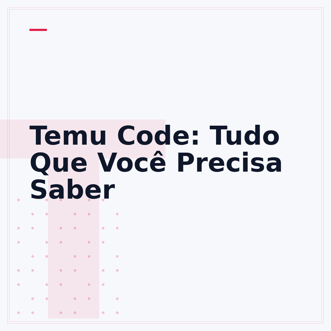 Temu Code: Tudo Que Você Precisa Saber