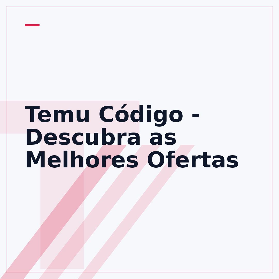 Temu Código - Descubra as Melhores Ofertas