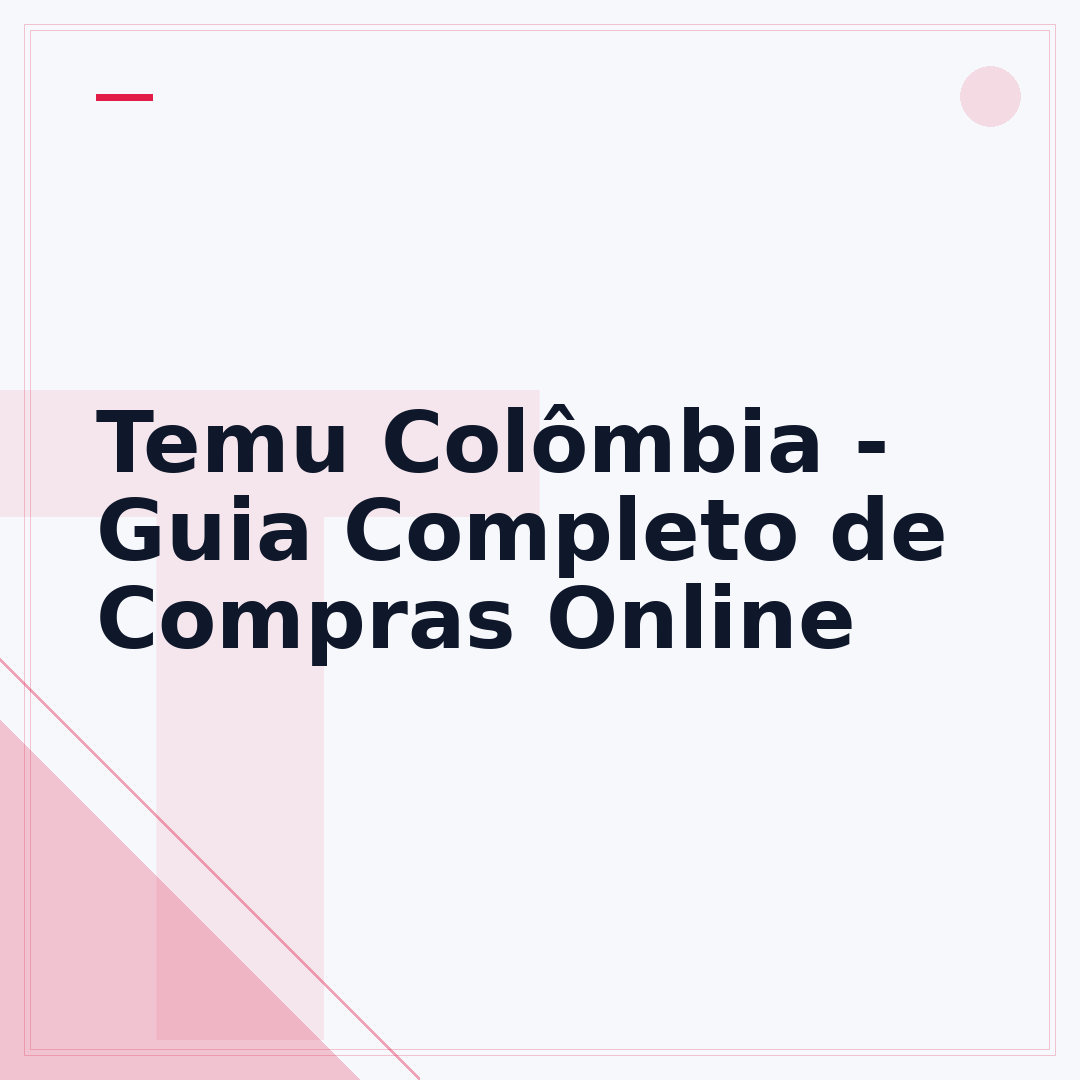 Temu Colômbia - Guia Completo de Compras Online