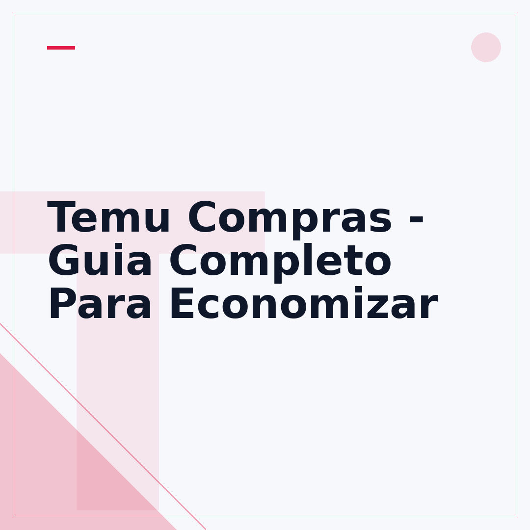 Temu Compras - Guia Completo Para Economizar