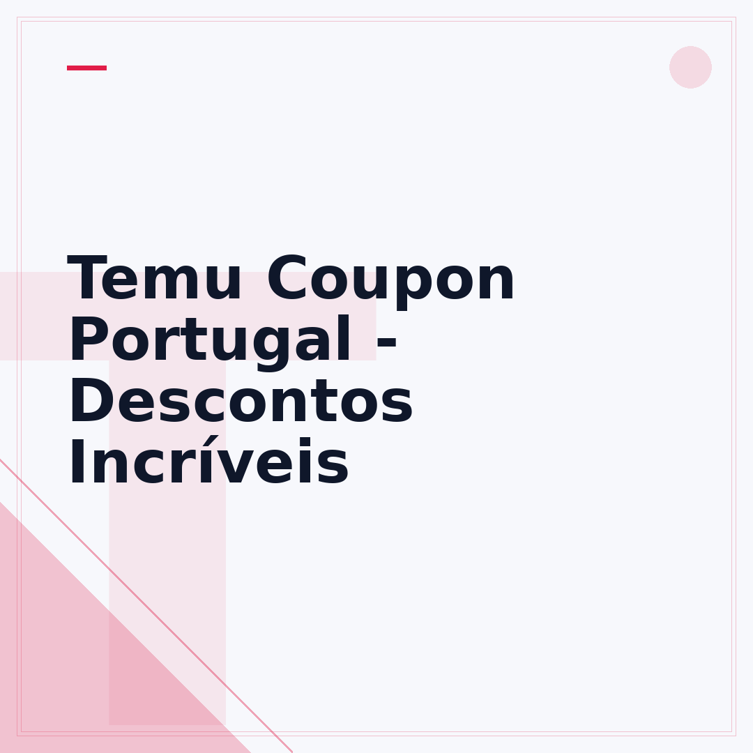 Temu Coupon Portugal - Descontos Incríveis