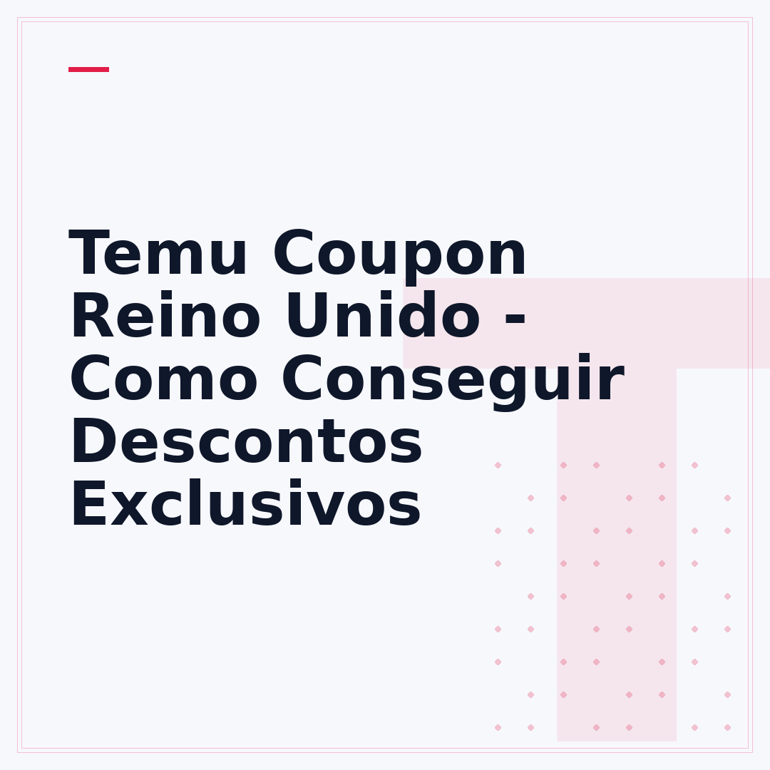 Temu Coupon Reino Unido - Como Conseguir Descontos Exclusivos