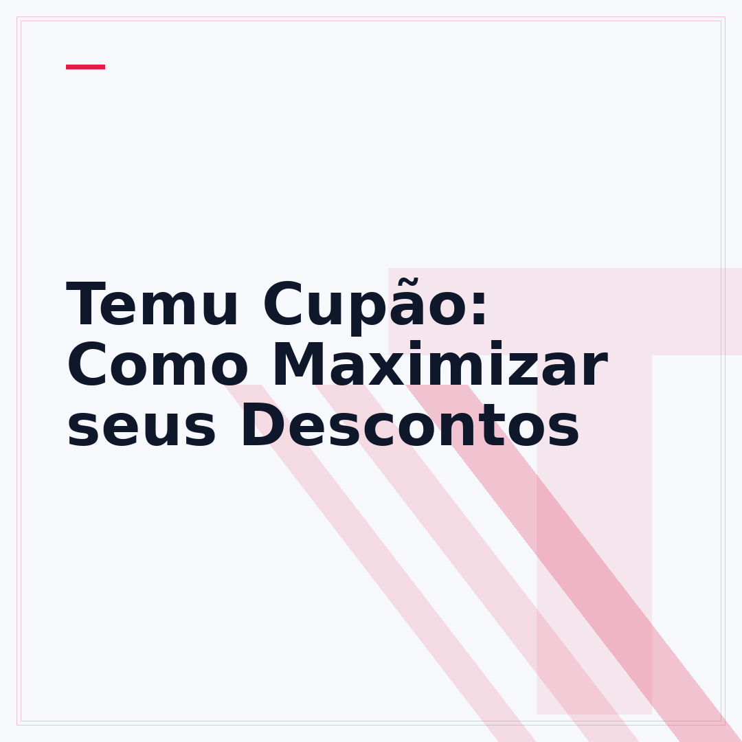 Temu Cupão: Como Maximizar seus Descontos