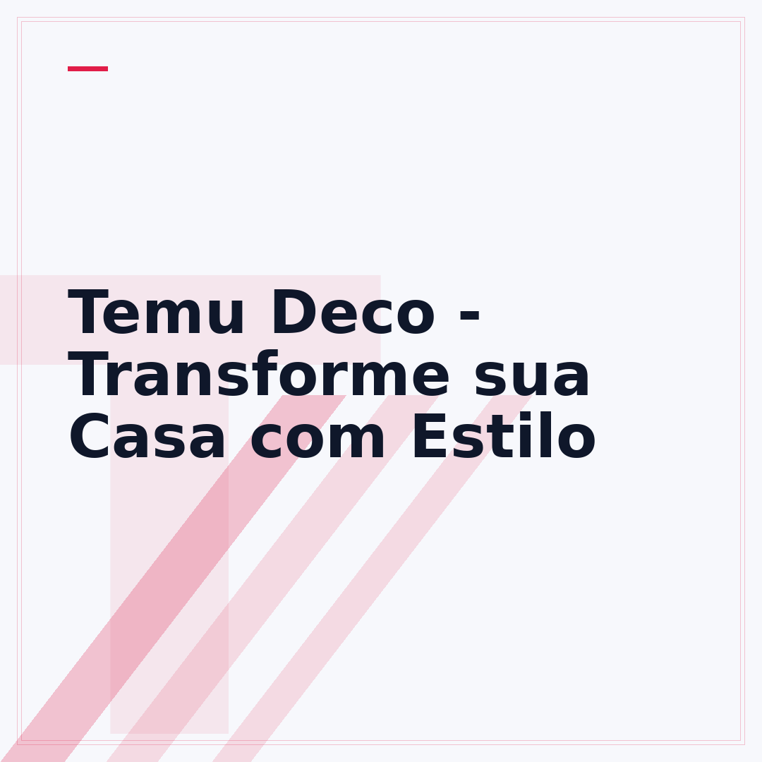 Temu Deco - Transforme sua Casa com Estilo