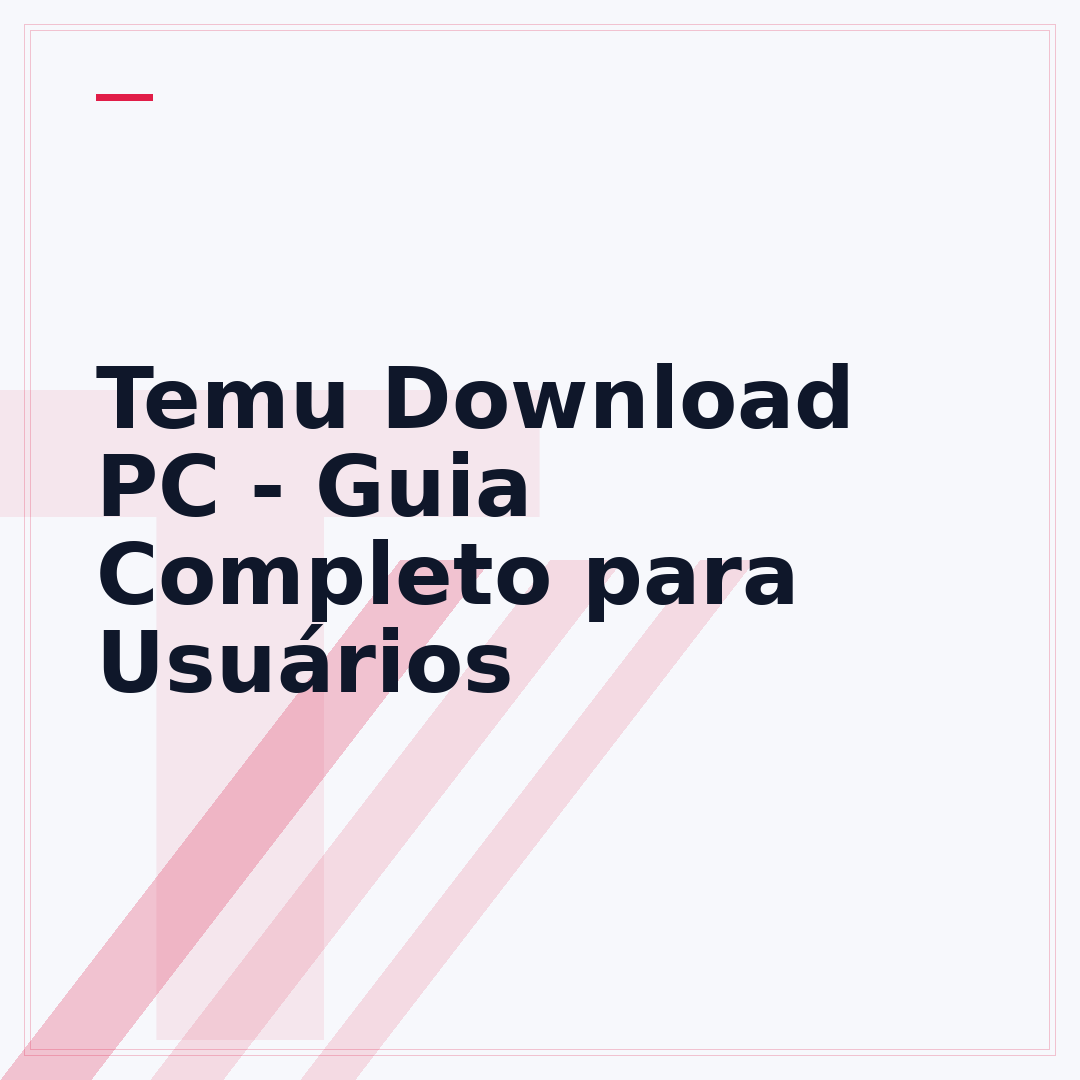 Temu Download PC - Guia Completo para Usuários