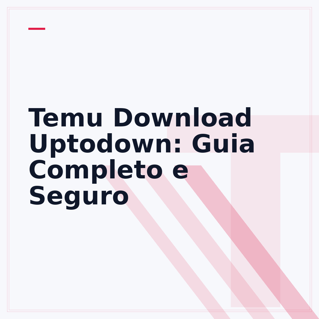 Temu Download Uptodown: Guia Completo e Seguro