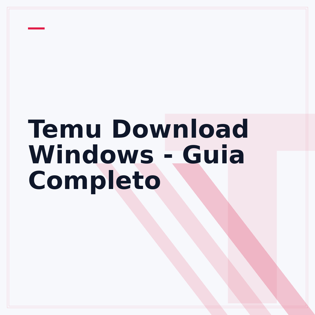 Temu Download Windows - Guia Completo