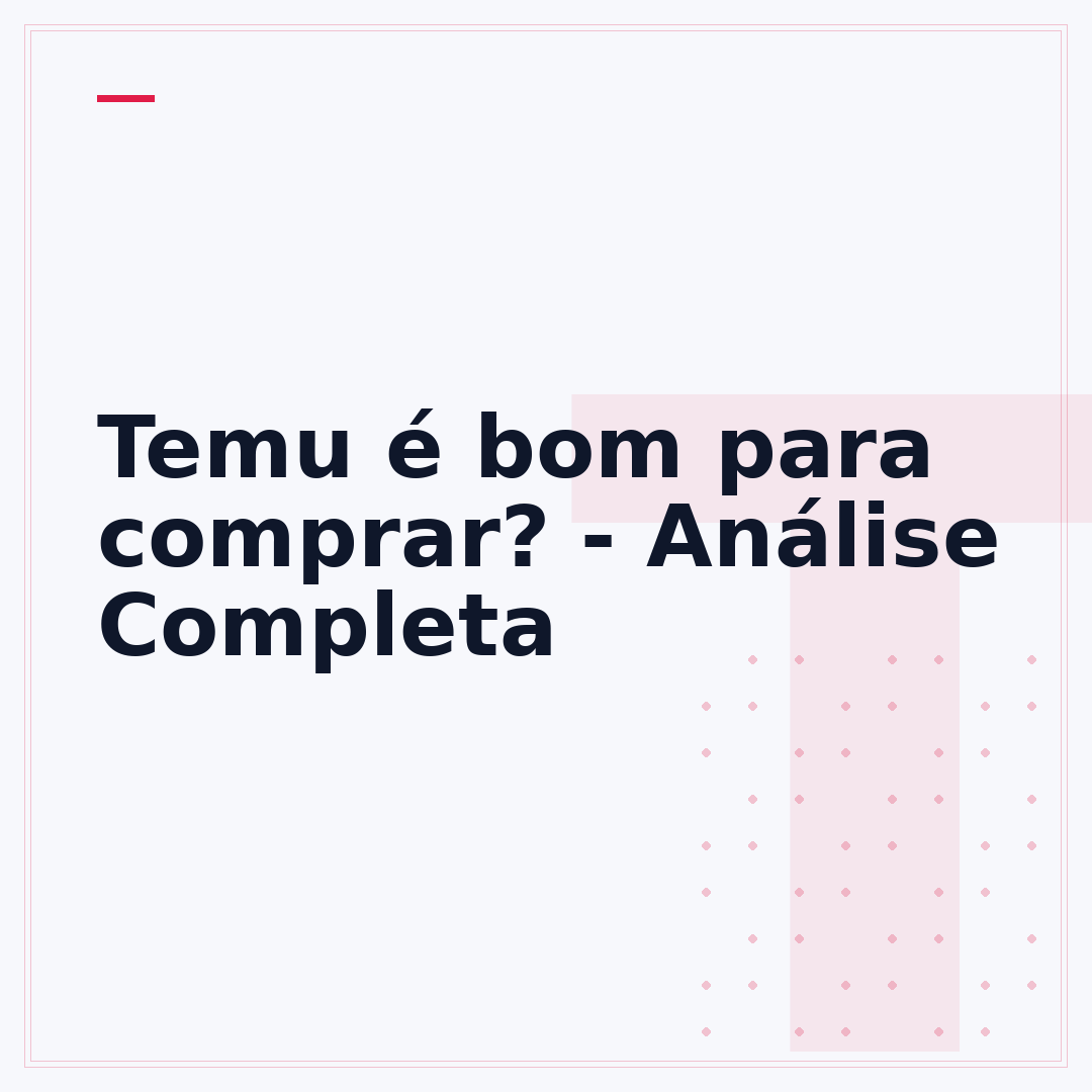 Temu é bom para comprar? - Análise Completa
