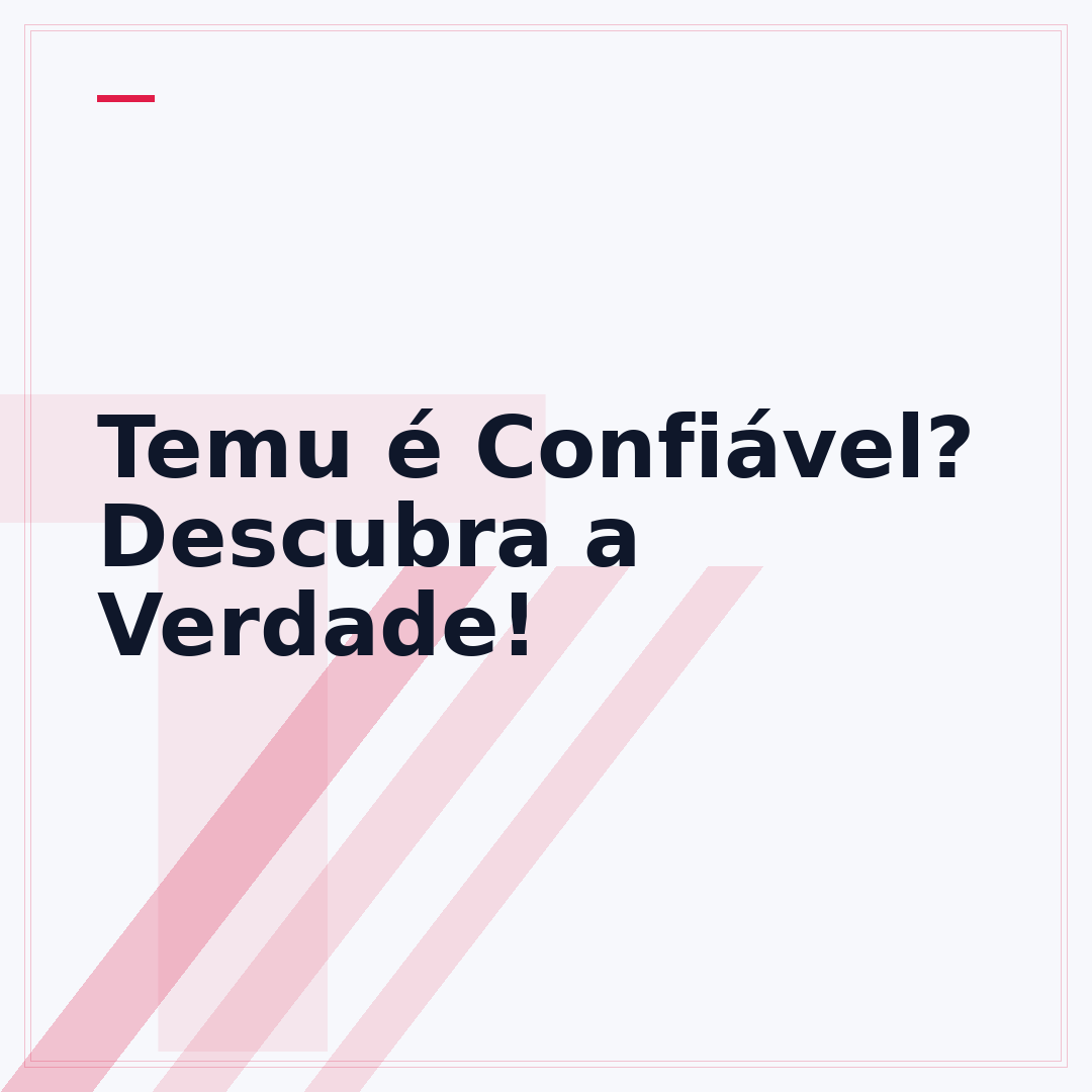 Temu é Confiável? Descubra a Verdade!