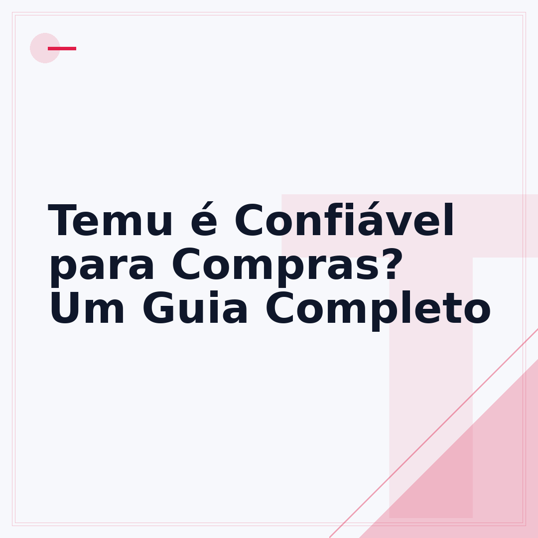 Temu é Confiável para Compras? Um Guia Completo