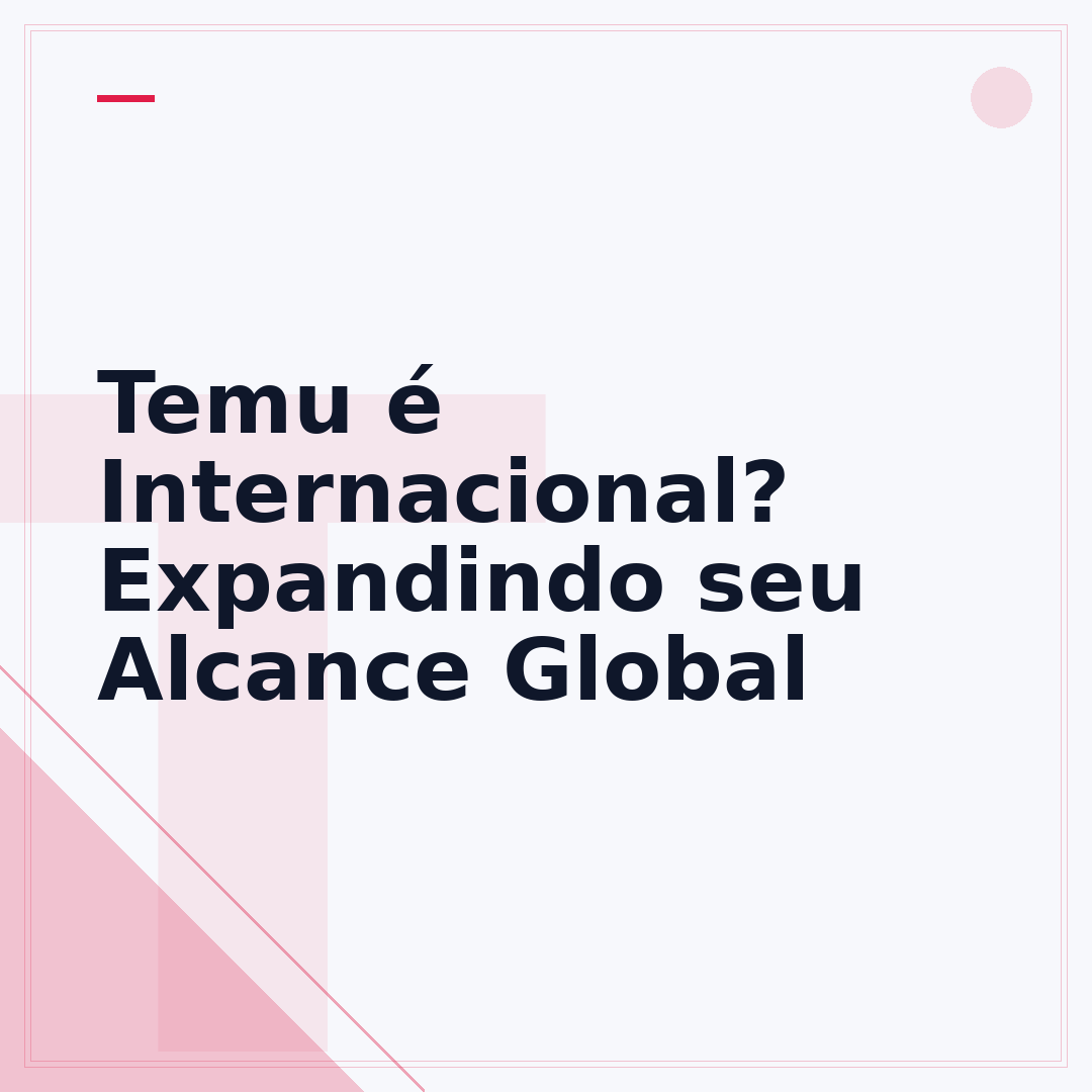 Temu é Internacional? Expandindo seu Alcance Global