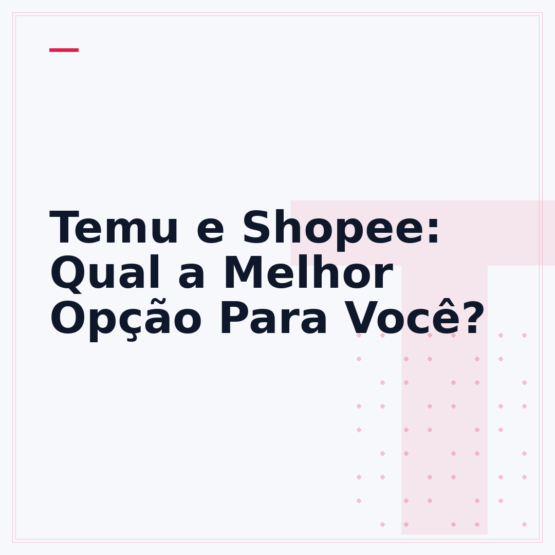 Temu e Shopee: Qual a Melhor Opção Para Você?